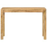 Mesa consola de madera de mango rugosa 110x35x76 cm 2