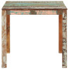 Mesa de jantar 82x80x76 cm madeira recuperada maciça 2