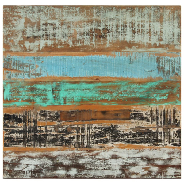 Mesa de jantar 82x80x76 cm madeira recuperada maciça M 3