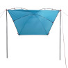 Carpa para coche impermeable azul 4