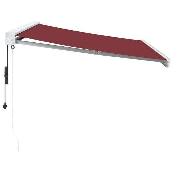 Toldo retrátil automático 300x250 cm bordô M 4