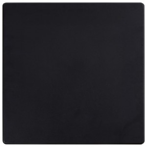 Mesa alta de cocina MDF negro 60x60x111 cm H