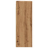 Armario colgante de pared roble artisian 69.5x32.5x90 cm 5