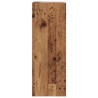 Armario colgante de pared madera vieja 69.5x32.5x90 cm 5