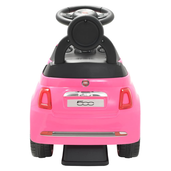 Coche correpasillos Fiat 500 rosa M 4