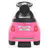 Carro de passeio Fiat 500 rosa 4
