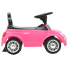 Carro de passeio Fiat 500 rosa 5