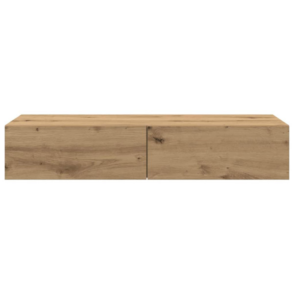 Estantería de pared con cajones madera de contrachapada M 4