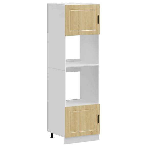 Armários forno 2 pcs Porto derivados de madeira carvalho sonoma M 2