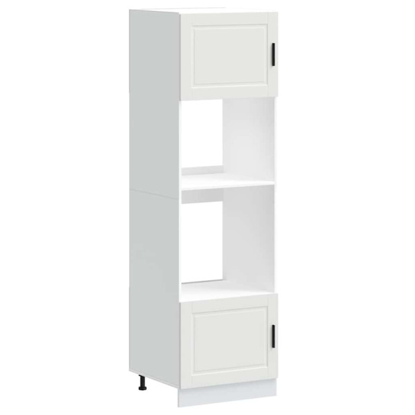 Armários forno 2 pcs Porto derivados de madeira branco M 2