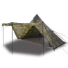 Tenda familiar tipi para 8 pessoas impermeável camuflagem 2