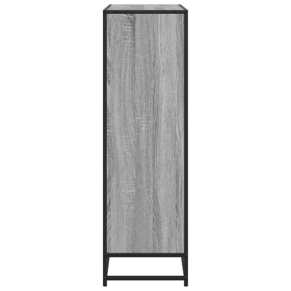 Estantería madera y metal gris Sonoma 97.5x33x107.5 cm M 5