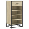 Mueble zapatero madera contrachapada roble sonoma 48x38x97.5 cm 2