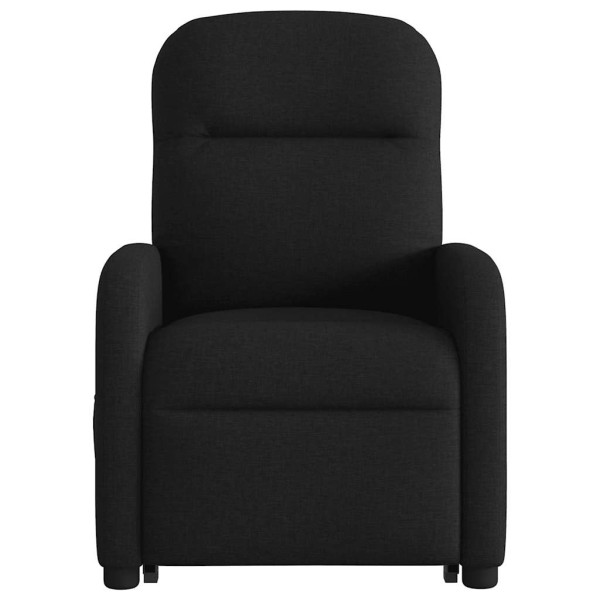 Sillón eléctrico reclinable elevable de tela negro M 5