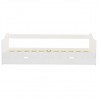 Estrutura sofá-cama de puxar madeira de pinho 90x200 cm branco 4