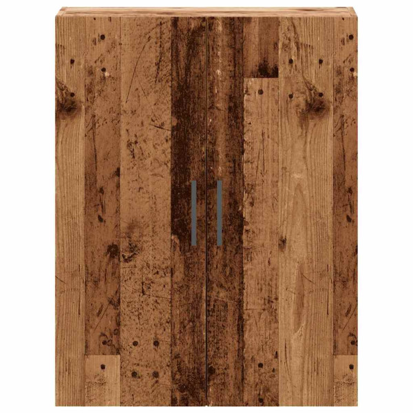 Armario de pared madera de ingeniería envejecida 69.5x34x90 cm M 4