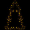 Luces de Navidad Silueta de Árbol 115 LEDs blanco cálido 5