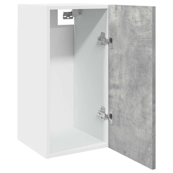 Vidaxl Armário suspenso “Lyon” 30x31x60 cm cinza cimento M 5