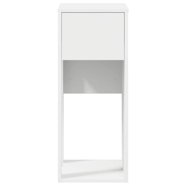 Suporte torre de computador com gaveta 30x44x74 cm branco M 5