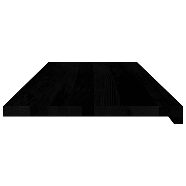 Soleiras da janela 2 pcs 110x40x2 cm carvalho castanho-escuro M 5