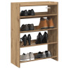 Zapatero artesanal de madera contrachapada 80x25x61.5 cm 1