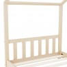 Estructura de cama infantil de madera maciza de pino 70x140 cm 5
