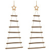 Árvores de Natal com Top Estrelas 2 peças 42x90 cm 2
