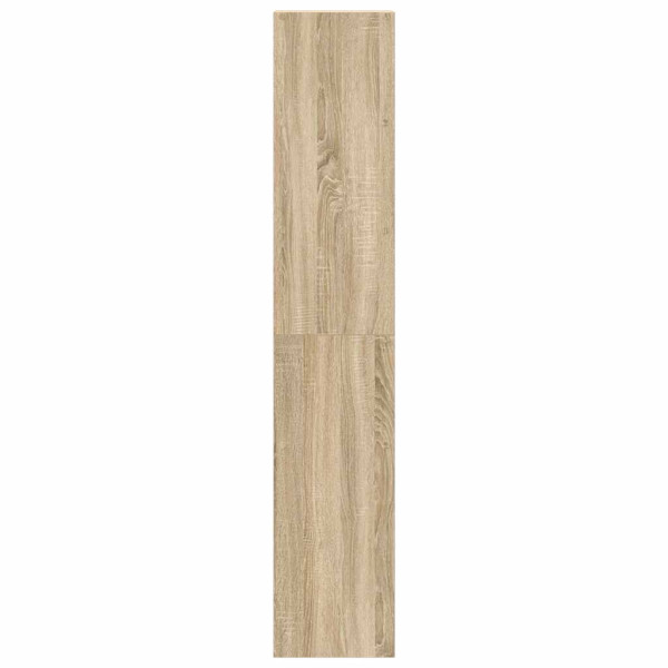 Estanterías 2uds apilables de madera de ingeniería roble sonoma M 5