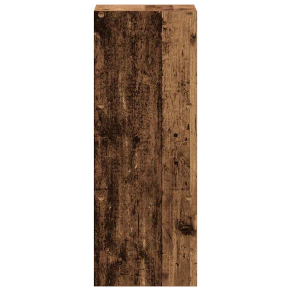 Estantería apilable de madera vieja 30x30x80cm madera procesada M 5