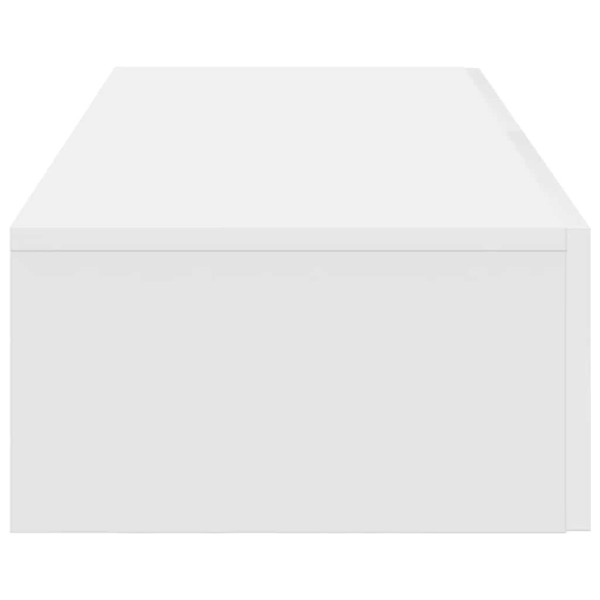 Prateleira parede c/ gavetas 60x26.5x15cm deriv. madeira branco M 5