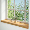 Soleiras da janela 2 pcs 70x20x2 cm carvalho castanho-claro 2