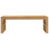 Mesa de centro madera maciza de teca 110x35x38 cm 5