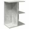 Mesa cabeceira 46.5x29x61 cm derivados madeira cinzento-cimento 2