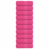 Toallas de Visita 10 piezas Rosa 30x50 cm 360 g/m² 100% Algodón 1