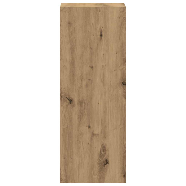 Librería apilable madera contrachapada roble artesanal M 5