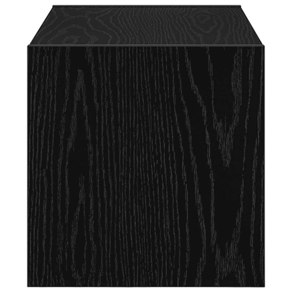 Zapatero apilable roble negro 60x30x30.5 cm M 5