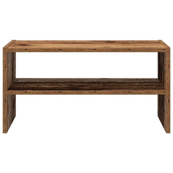 Zapatero apilable madera vieja 60x30x30.5 cm M 4