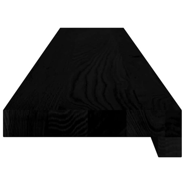 Soleiras da janela 2 pcs 110x15x2 cm carvalho castanho-escuro M 5