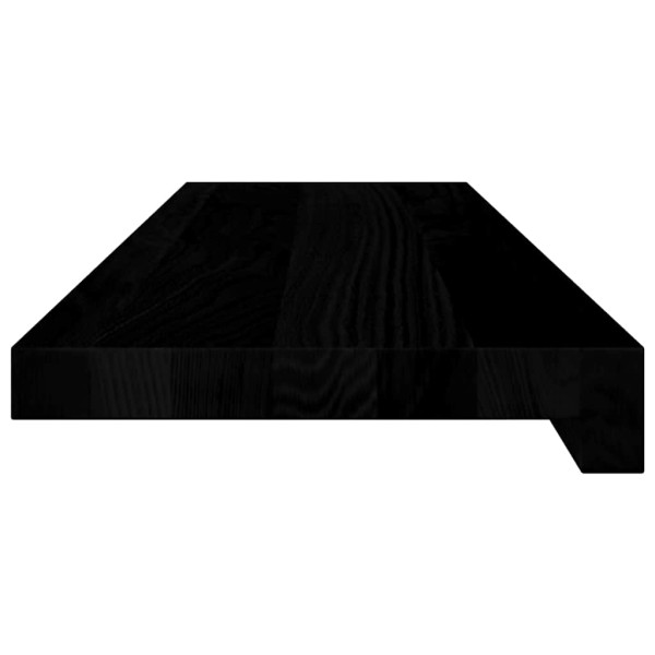 Soleiras da janela 2 pcs 80x20x2 cm carvalho castanho-escuro M 5