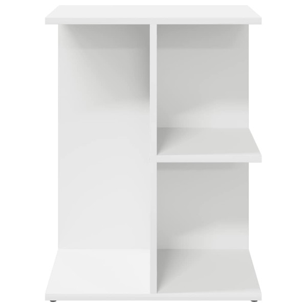 Mesitas de noche 2 uds madera de ingeniería blanco 46.5x29x61cm M 5