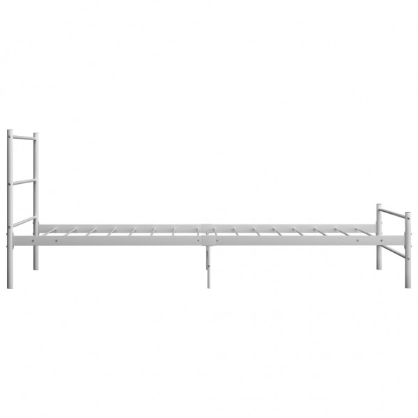 Estrutura de cama metal 90x200 cm branco M 4