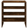 Zapateros 2 uds apilables roble ahumado 60x30x30.5 cm 4