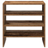 Sapateiras 2 pcs empilháveis 60x30x30.5 cm madeira velha 4