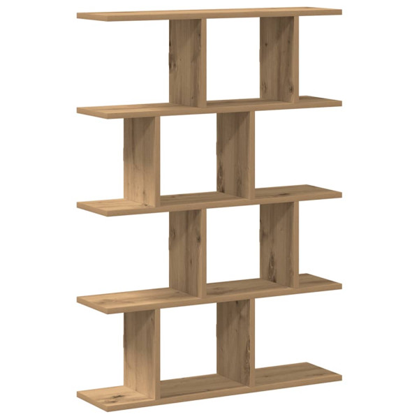 Estante cubo de pared 12 compartimentos madera roble artisan M 2
