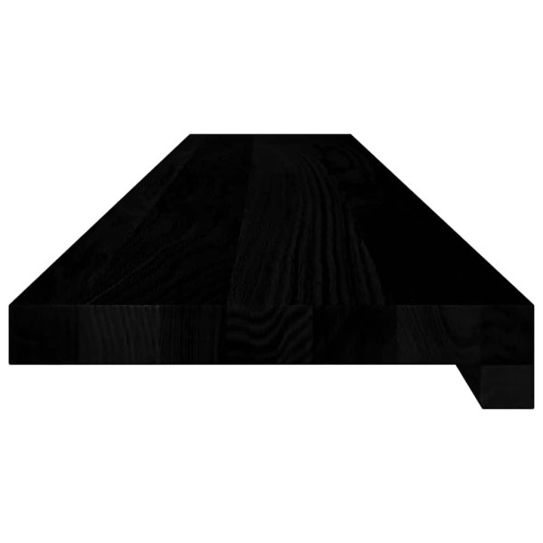 Soleiras da janela 2 pcs 110x20x2 cm carvalho castanho-escuro M 5