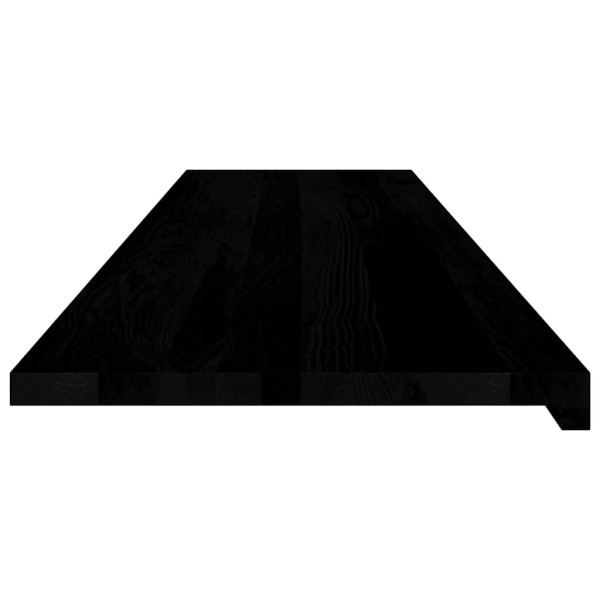 Soleiras da janela 2 pcs 160x40x2 cm carvalho castanho-escuro M 5