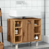 Armario de baño madera contrachapada roble artisan 60x32x53.5cm 3