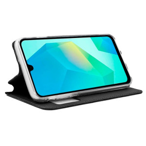 Funda COOL Flip Cover para Samsung A165 Galaxy A16 / A 16 5G Liso Negro H