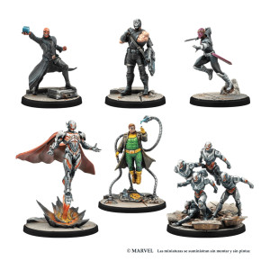 Juego de mesa MARVEL CRISIS PROTOCOL CAJA INICIAL LOS MAS PODEROSOS DE LA TIERRA H