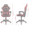 Silla gaming drift dr35 negra - fucsia 6